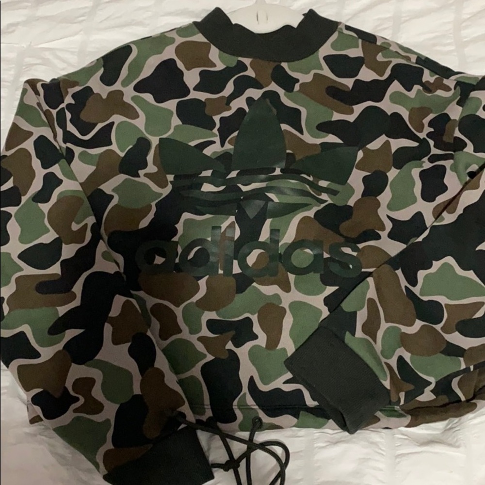 ADIDAS CROPPED SWEATSHIRT